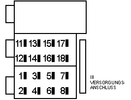 ISO-Stecker 8-polig